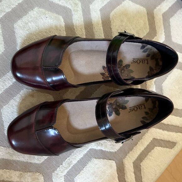 Taos Footwear Balance Leather Mary Jane in  Dark Cherry 9.5 NWOB - Picture 7 of 12